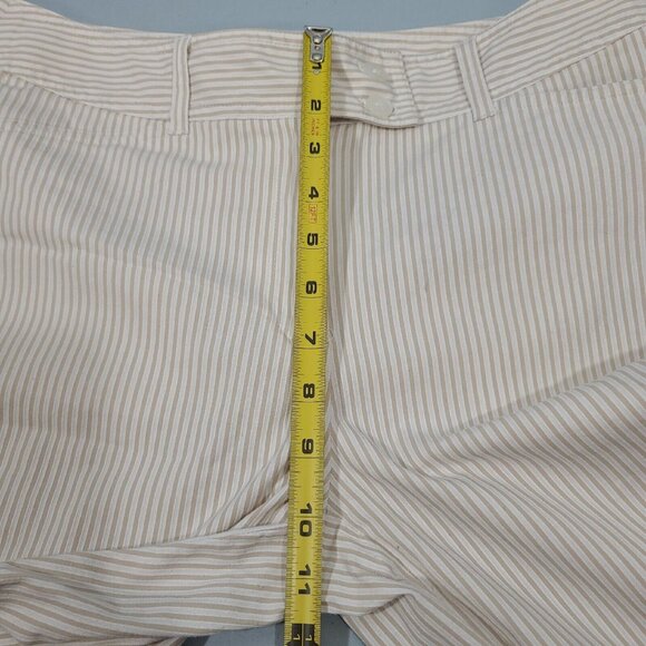 Jones New York Signature Stretch 12" Bermuda Shorts Women's Size 6 White Beige - Picture 6 of 8